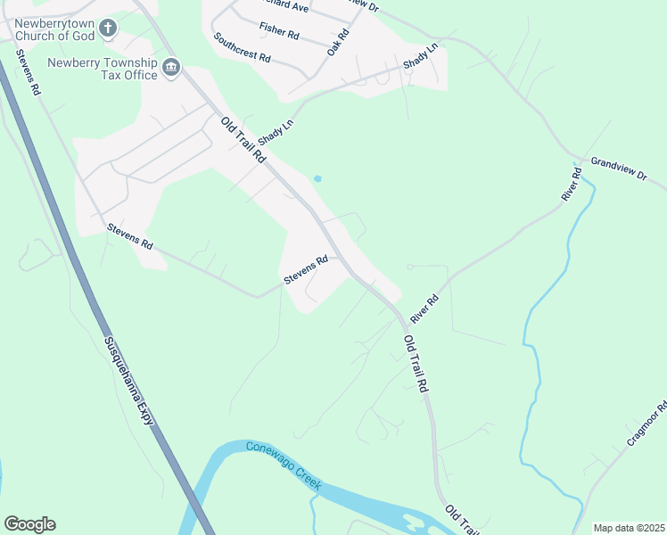 map of restaurants, bars, coffee shops, grocery stores, and more near 3325 Old Trail Road in York Haven