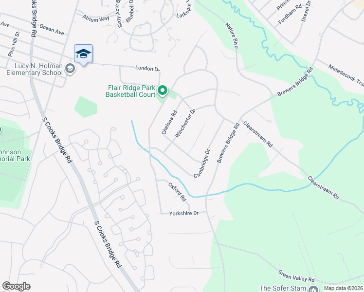 map of restaurants, bars, coffee shops, grocery stores, and more near 10 Chelsea Road in Jackson