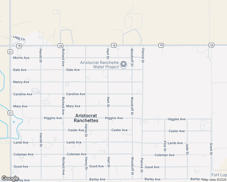 map of restaurants, bars, coffee shops, grocery stores, and more near 15777 Caroline Avenue in Fort Lupton