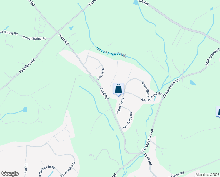map of restaurants, bars, coffee shops, grocery stores, and more near 60 Rosemary Ln in GLENMOORE