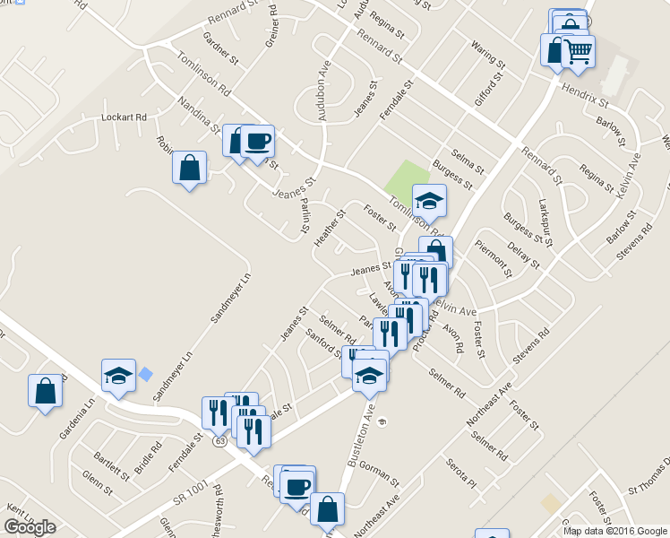 map of restaurants, bars, coffee shops, grocery stores, and more near 523 Parlin Street in Philadelphia