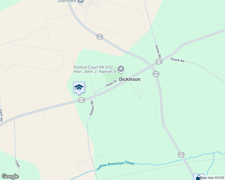 map of restaurants, bars, coffee shops, grocery stores, and more near 1855 Walnut Bottom Road in Newville