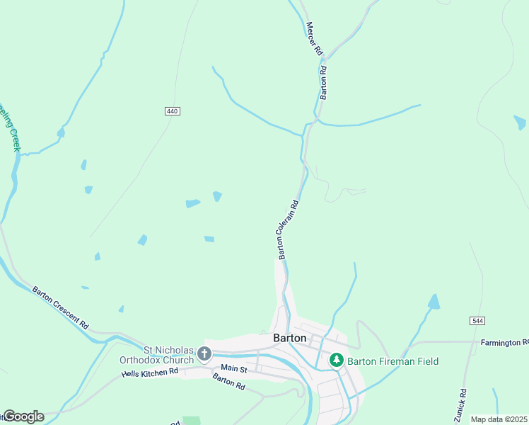 map of restaurants, bars, coffee shops, grocery stores, and more near 70972 Barton Road in St. Clairsville