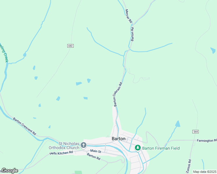map of restaurants, bars, coffee shops, grocery stores, and more near 70972 Barton Road in Saint Clairsville