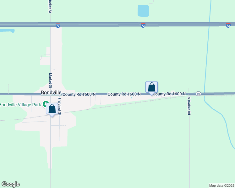 map of restaurants, bars, coffee shops, grocery stores, and more near 505 East Chestnut Street in Champaign