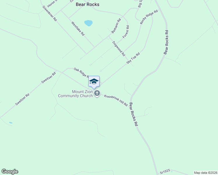 map of restaurants, bars, coffee shops, grocery stores, and more near 131 Kreinbrook Hill Road in Acme