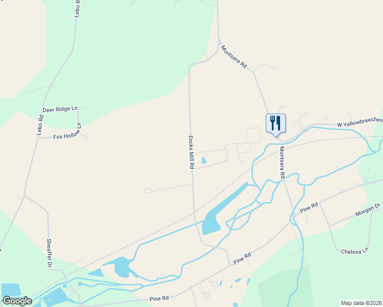 map of restaurants, bars, coffee shops, grocery stores, and more near 103 Encks Mill Road in Carlisle