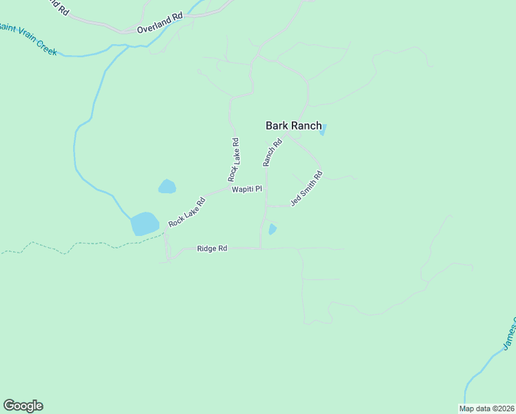 map of restaurants, bars, coffee shops, grocery stores, and more near 636 Ranch Road in Ward