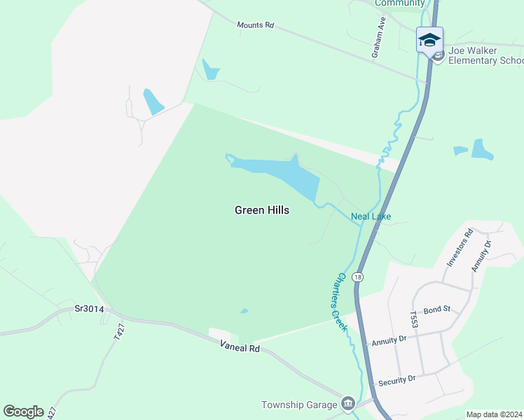 map of restaurants, bars, coffee shops, grocery stores, and more near in Green Hills