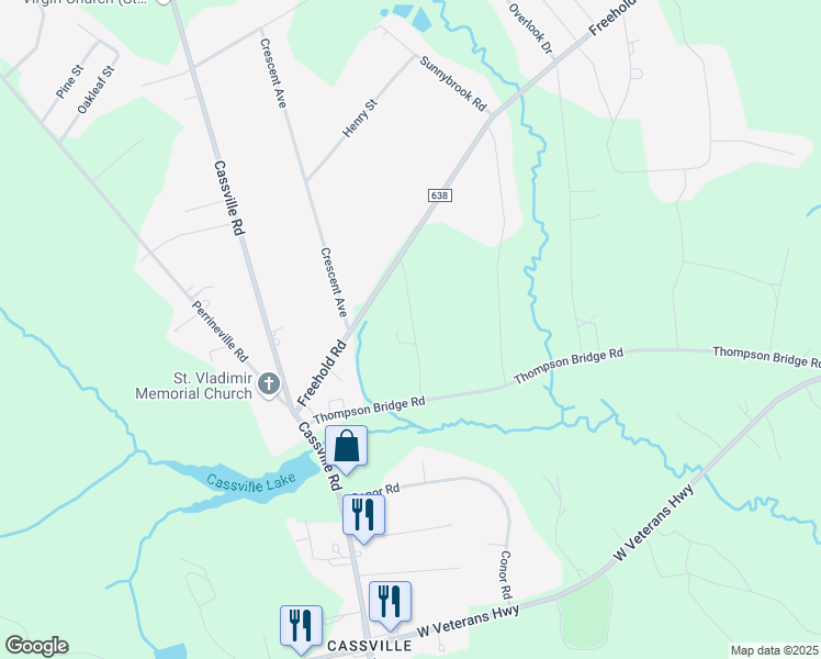 map of restaurants, bars, coffee shops, grocery stores, and more near 130 Pushkin Road in Jackson