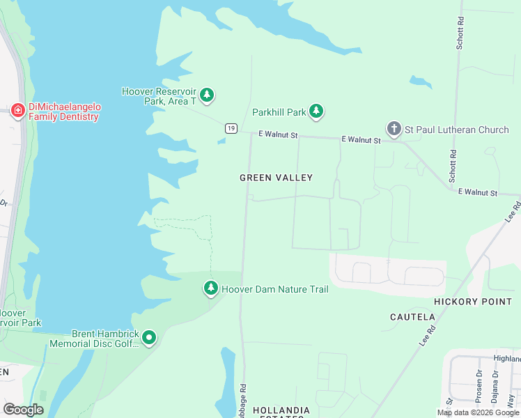 map of restaurants, bars, coffee shops, grocery stores, and more near 7688 Cubbage Road in Westerville
