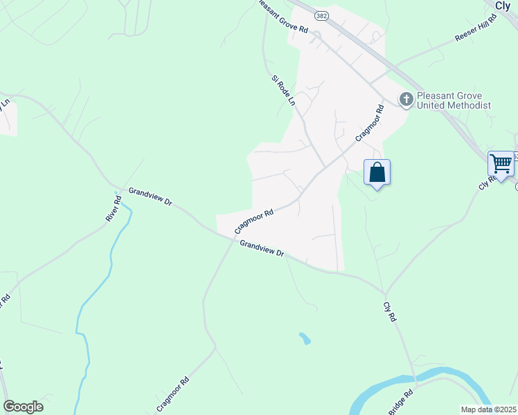 map of restaurants, bars, coffee shops, grocery stores, and more near 335 Cragmoor Road in York Haven