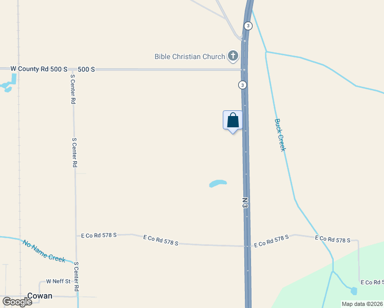 map of restaurants, bars, coffee shops, grocery stores, and more near in Muncie