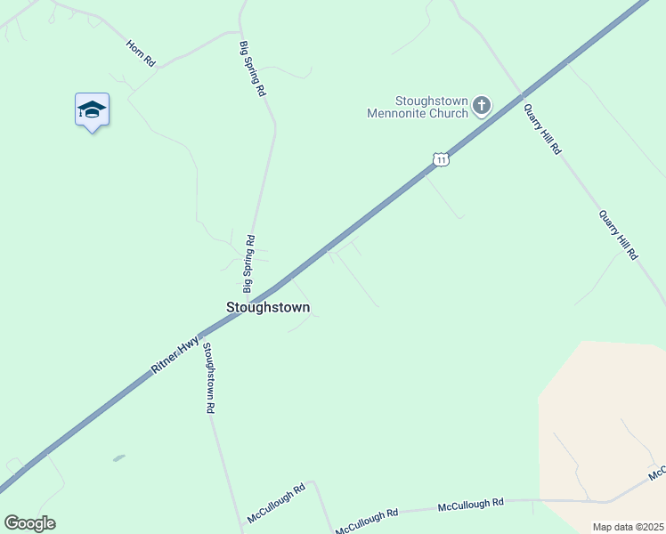 map of restaurants, bars, coffee shops, grocery stores, and more near 2224 Ritner Highway in Shippensburg