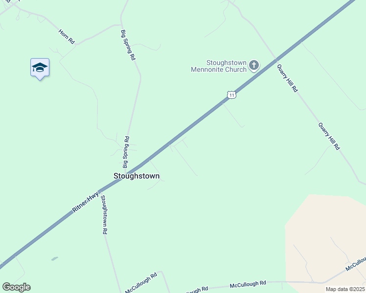 map of restaurants, bars, coffee shops, grocery stores, and more near 2256 Ritner Hwy in Shippensburg