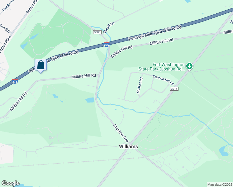 map of restaurants, bars, coffee shops, grocery stores, and more near 337 Powderhorn Rd in Fort Washington