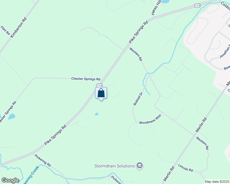 map of restaurants, bars, coffee shops, grocery stores, and more near 130 Red Fox Lane in Phoenixville