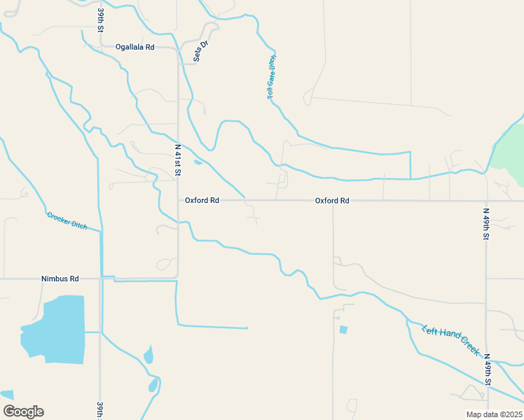 map of restaurants, bars, coffee shops, grocery stores, and more near 4100-4260 Oxford Road in Longmont