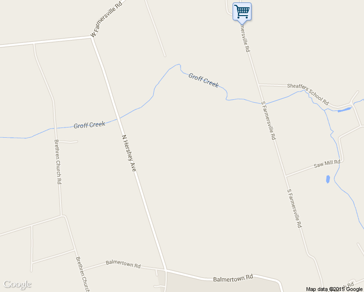 map of restaurants, bars, coffee shops, grocery stores, and more near 332 South Farmersville Road in Ephrata