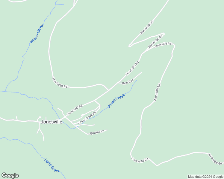 map of restaurants, bars, coffee shops, grocery stores, and more near 9074 Humboldt Road in Forest Ranch