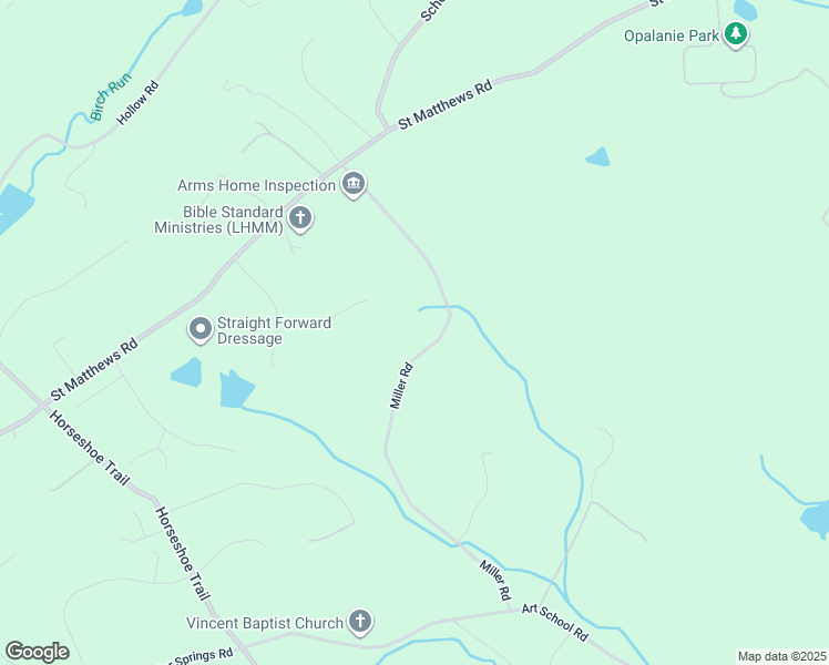 map of restaurants, bars, coffee shops, grocery stores, and more near 2242 Miller Road in Chester Springs