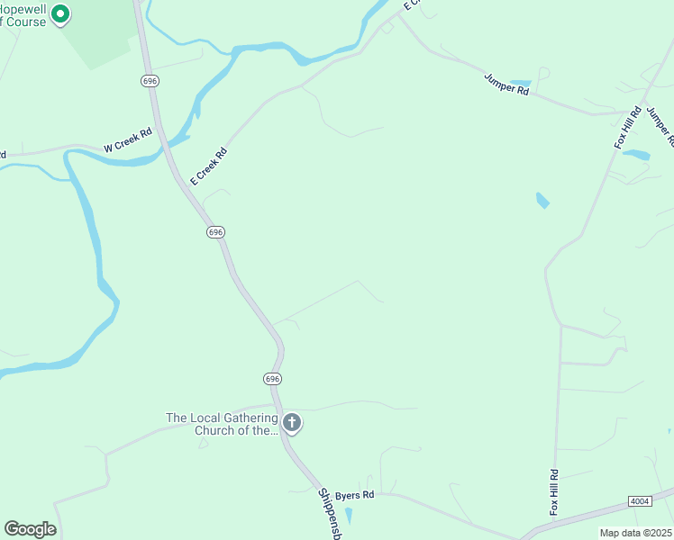 map of restaurants, bars, coffee shops, grocery stores, and more near 24 Null Lane in Shippensburg