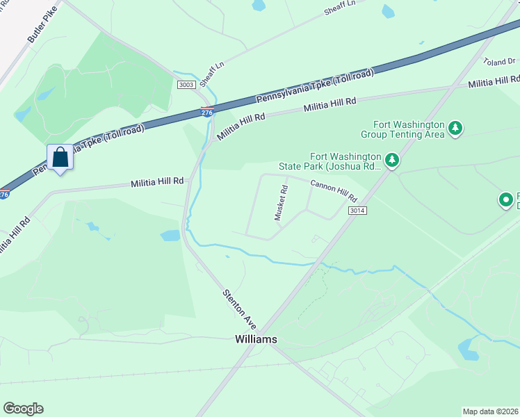 map of restaurants, bars, coffee shops, grocery stores, and more near 6005 Cannon Hill Road in Fort Washington
