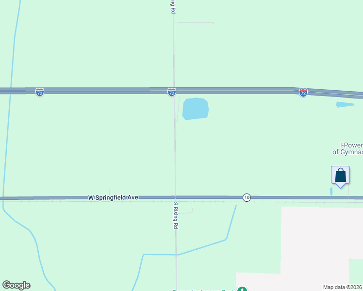 map of restaurants, bars, coffee shops, grocery stores, and more near 208 County Road 700 East in Champaign