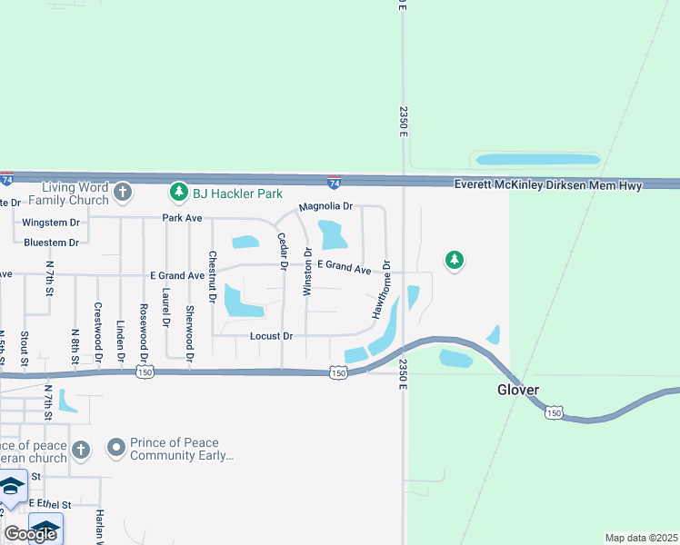map of restaurants, bars, coffee shops, grocery stores, and more near 603 Sycamore Drive in Saint Joseph