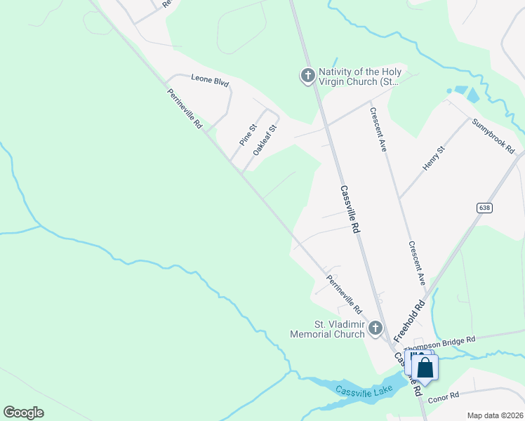 map of restaurants, bars, coffee shops, grocery stores, and more near 256 Perrineville Road in Jackson Township