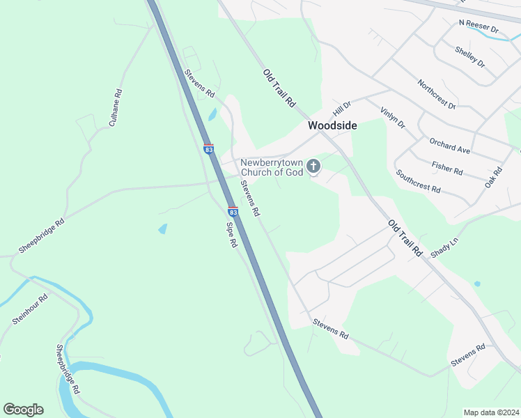 map of restaurants, bars, coffee shops, grocery stores, and more near 504 Stevens Road in York Haven