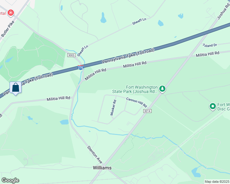 map of restaurants, bars, coffee shops, grocery stores, and more near 6022 Cannon Hill Road in Fort Washington