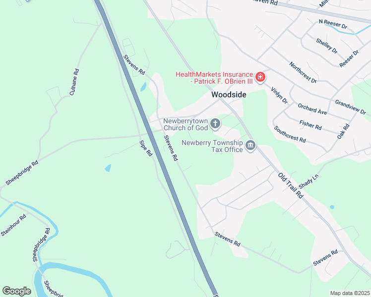 map of restaurants, bars, coffee shops, grocery stores, and more near 504 Stevens Road in York Haven