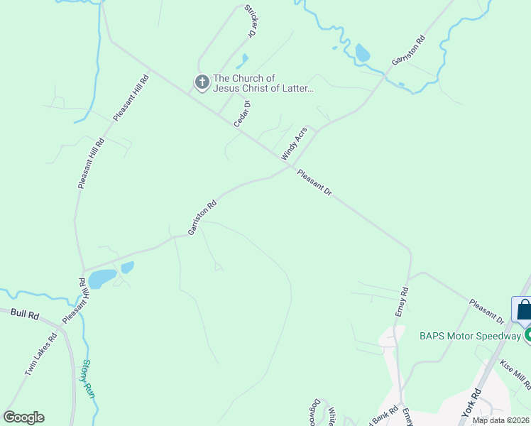 map of restaurants, bars, coffee shops, grocery stores, and more near 610 Garriston Road in Dover