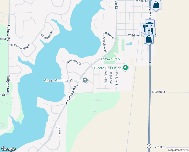 map of restaurants, bars, coffee shops, grocery stores, and more near 2009 Chaptico in Cicero