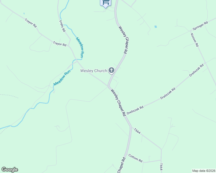 map of restaurants, bars, coffee shops, grocery stores, and more near Wesley Chapel Road in Mount Pleasant