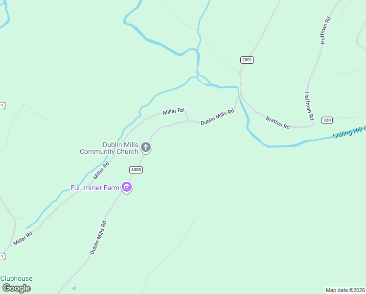 map of restaurants, bars, coffee shops, grocery stores, and more near 2992 Dublin Mills Road in Hustontown