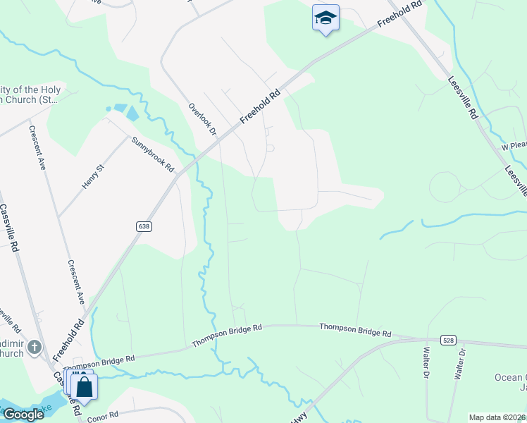 map of restaurants, bars, coffee shops, grocery stores, and more near 364 East Bird Village Road in Jackson Township
