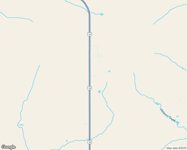 map of restaurants, bars, coffee shops, grocery stores, and more near U.S. 59 in Mound City