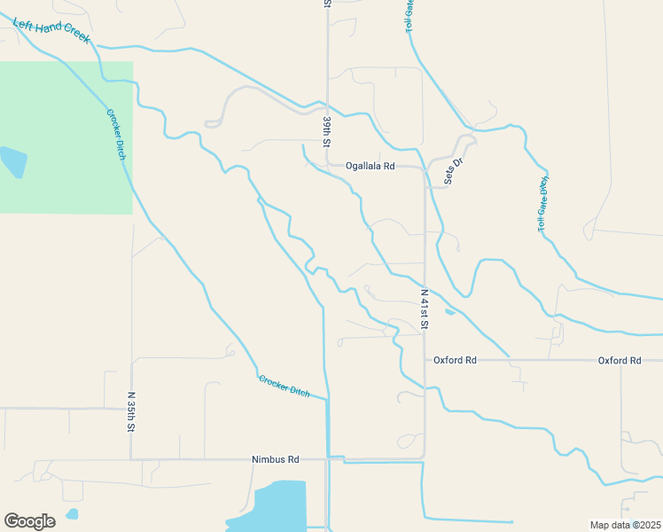 map of restaurants, bars, coffee shops, grocery stores, and more near N 39th St in Longmont