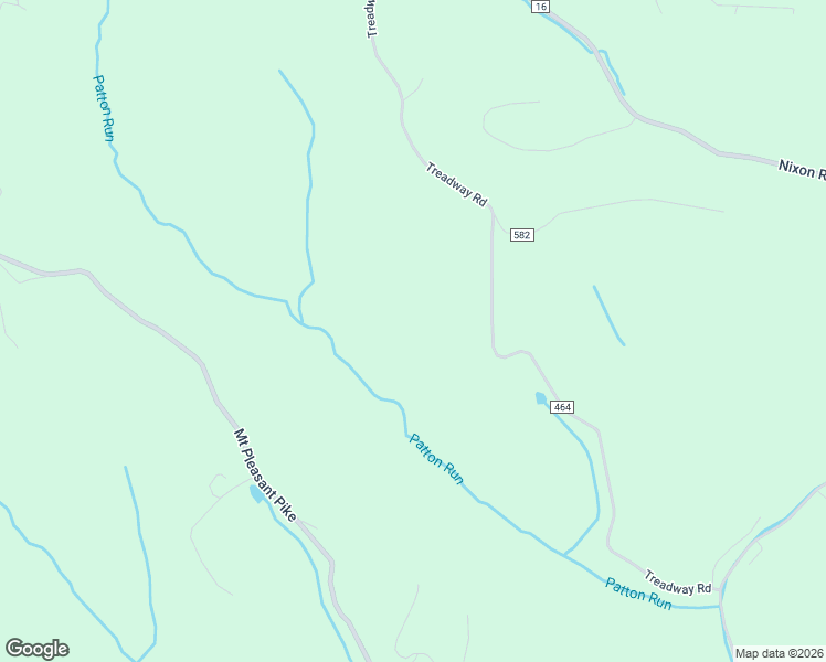 map of restaurants, bars, coffee shops, grocery stores, and more near 71100-71690 Treadway Road in Martins Ferry