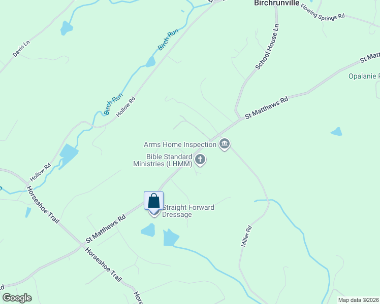 map of restaurants, bars, coffee shops, grocery stores, and more near 1167 Saint Matthews Road in Chester Springs