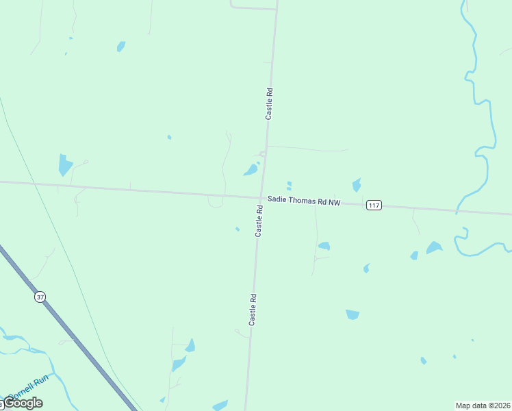 map of restaurants, bars, coffee shops, grocery stores, and more near 4425 Castle Road in Alexandria