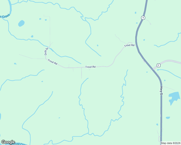 map of restaurants, bars, coffee shops, grocery stores, and more near 50647 Trout Road in Milan