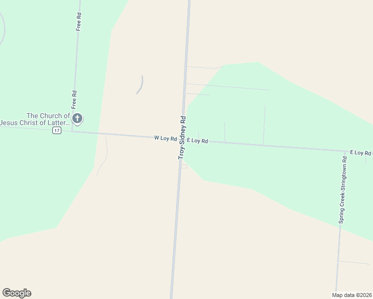 map of restaurants, bars, coffee shops, grocery stores, and more near 30 East Loy Road in Piqua