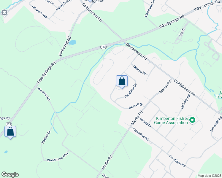 map of restaurants, bars, coffee shops, grocery stores, and more near 237 Beacon Drive in Phoenixville