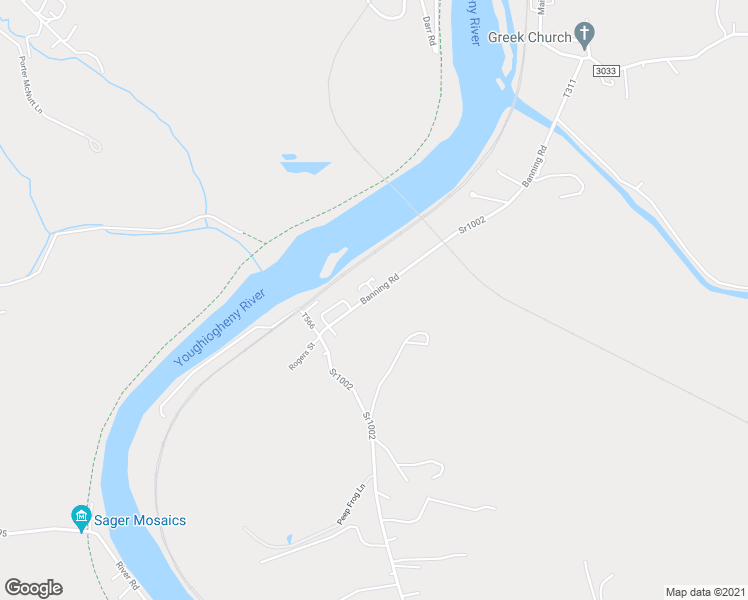 map of restaurants, bars, coffee shops, grocery stores, and more near 1796 Banning Road in Dawson