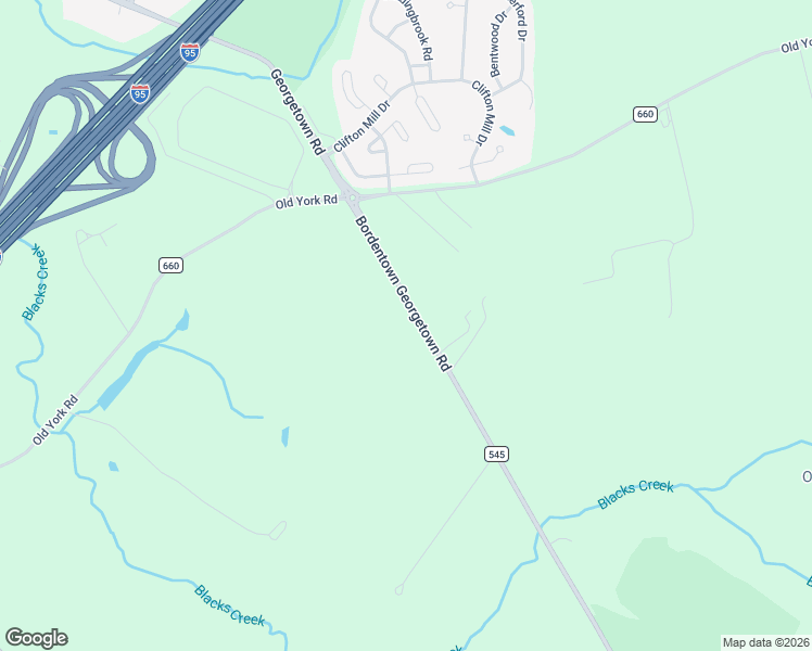 map of restaurants, bars, coffee shops, grocery stores, and more near 106 Bord Georgetown Road in Burlington County