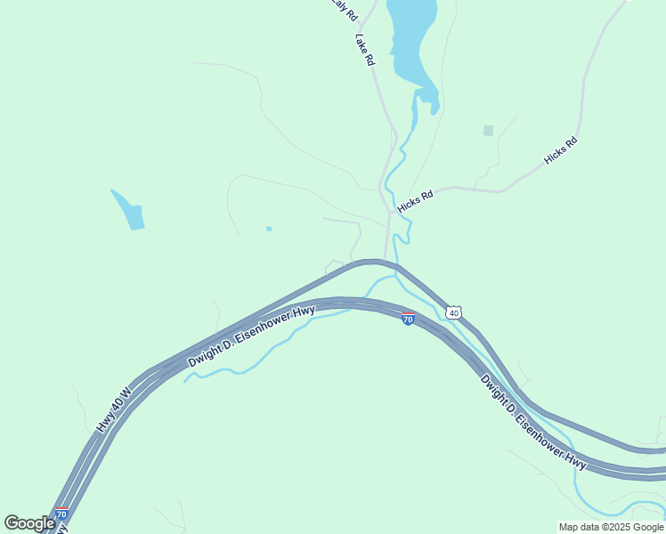 map of restaurants, bars, coffee shops, grocery stores, and more near 570 U.S. 40 in West Alexander