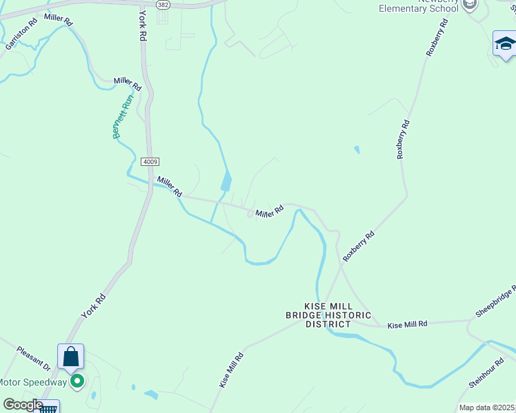 map of restaurants, bars, coffee shops, grocery stores, and more near 480 Miller Road in York Haven